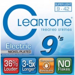 Струни для електрогітари CLEARTONE 9409 ELECTRIC NICKEL-PLATED SUPER LIGHT 09-42