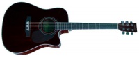 Электроакустическая гитара MAXTONE WGC4106CE TBK