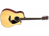 Электроакустическая гитара YAMAHA FGX720SCA NAT