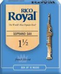 Трость для сопрано саксофона RICO Rico Royal - Soprano Sax #1.5 - 10 Box
