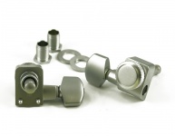 Колки для гитары FENDER LOCKING TUNERS BRUSHED SET OF 6