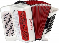 Баян Roland FR1b White