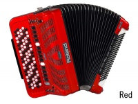 Баян ROLAND FR7b RED
