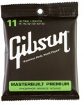 Струни для гітари Gibson SAG-MB11 Masterbuilt Phosphor Bronze .011-.052