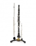 Стойка для двух кларнетов/флейт и пикколо флейты Hercules DS543BB