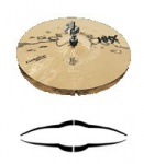 Тарелка SABIAN 14" HHX Evolution Hats Brilliant (11402XEB)