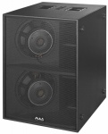 Сабвуфер MAG Sub200 (б/у) Cабвуфер рупорный 2000W AES, 4 Ом, 37-120Гц, 2x15", 145дБ MaxSPL, 96 кг
