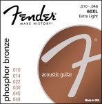 Струны для акустической гитары FENDER 60XL