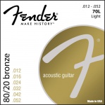 Струни для акустичної гітари FENDER 70L