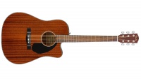 Электроакустическая гитара Fender CD-60SCE All-Mahogany