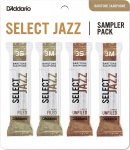 Набор тростей D'Addario Select Jazz Reed Sampler Pack - Baritone Sax 3S3M