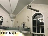 Подвесной микрофон для хора AKG CHM99 white
