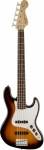 Бас-гитара FENDER AFFINITY SERIES JAZZ BASS V BROWN SUNBURST Бас-гитара