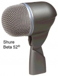 Інструментальний мікрофон Shure BETA52A