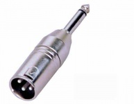 Переходник SOUNDKING SKCA308 Перехідник канон-папа - джек-моно папа SoundKing CA308 хром