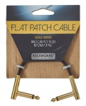Инструментальный кабель ROCKBOARD RBOCABPC F10 GD GOLD Series Flat Patch Cable