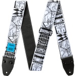 Ремень для гитары DUNLOP ILD07 Ilovedust Electronic Tears Strap