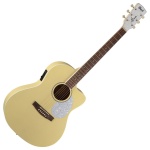Электроакустическая гитара Cort Jade Classic (Pastel Yellow Open Pore)