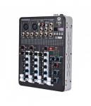 Мікшерний пульт MixMaster T-4 (USB/BT) Микшерный пульт