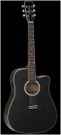 Электроакустическая гитара Вестерн гитара TANGLEWOOD TW28 SLBK CE