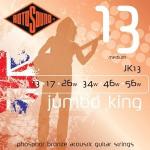 Rotosound JK13 струни з бронзовою намоткою, 13 17 26 34 46 56