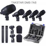 Інструментальний мікрофон DMS-7AS Takstar Комплект мікрофонів для барабанів