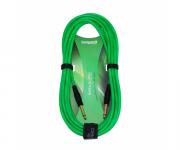 Инструментальный кабель Інструментальний кабель Bespeco Eagle Pro EAJJ500 (Флуоресцентний зелений)