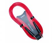 Інструментальний кабель Інструментальний кабель Bespeco Viper300 (Флуоресцентний червоний)