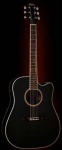 Электроакустическая гитара Washburn EA20SDL-BK