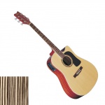 Электроакустическая гитара Washburn D10SCEZ