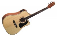 Электроакустическая гитара Washburn D10SCEB