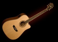 Электроакустическая гитара Washburn WD10 SCE