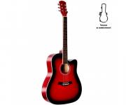 Акустична гітара Alfabeto WG105 (Red Sunburst) + чохол