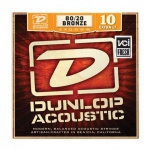 Струны для акустической гитары DUNLOP DAB1048 BRONZE 80/20 EXTRA LIGHT