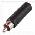 RCA to 6,3mm