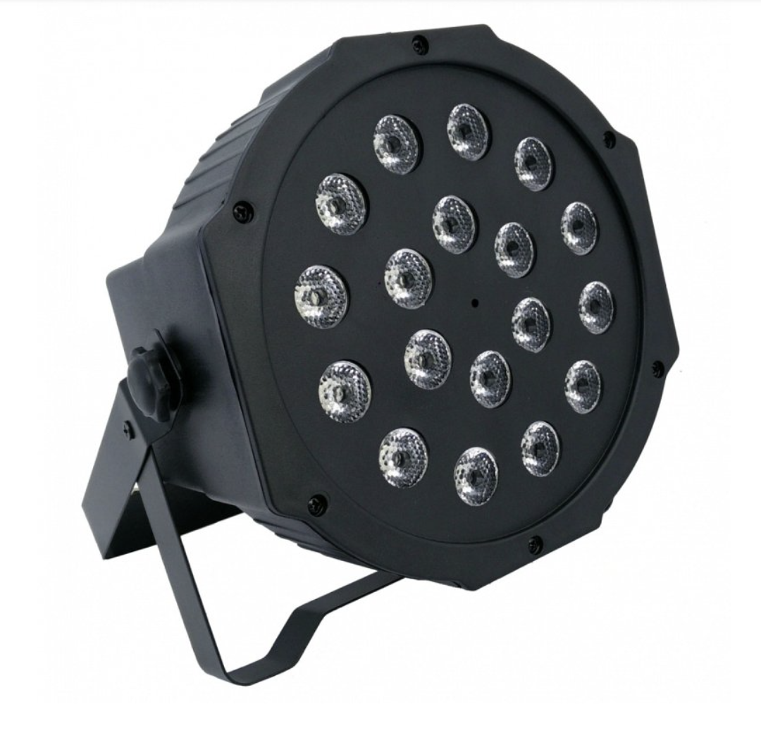 Заливочный свет LED прожектор M-Light LED PAR 18x1W RGB