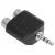 Переходник 3,5mm stereo to RCA