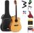 Комплект Donner Music DAG-1C 41 Inch Full-size Cutaway Acoustic Guitar Spruce Mahogany Body  EC984
