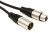 Микрофонный кабель RockCable RCL30301 D7 XLR-M - XLR-F RockCable 30301 D7 1м