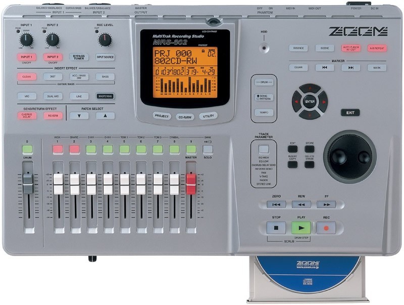 Zoom MRS-802 CD