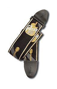 GIBSON ASGG-900 WOVEN STYLE 2&#039; STRAP W/GIBSON LOGO GOLD