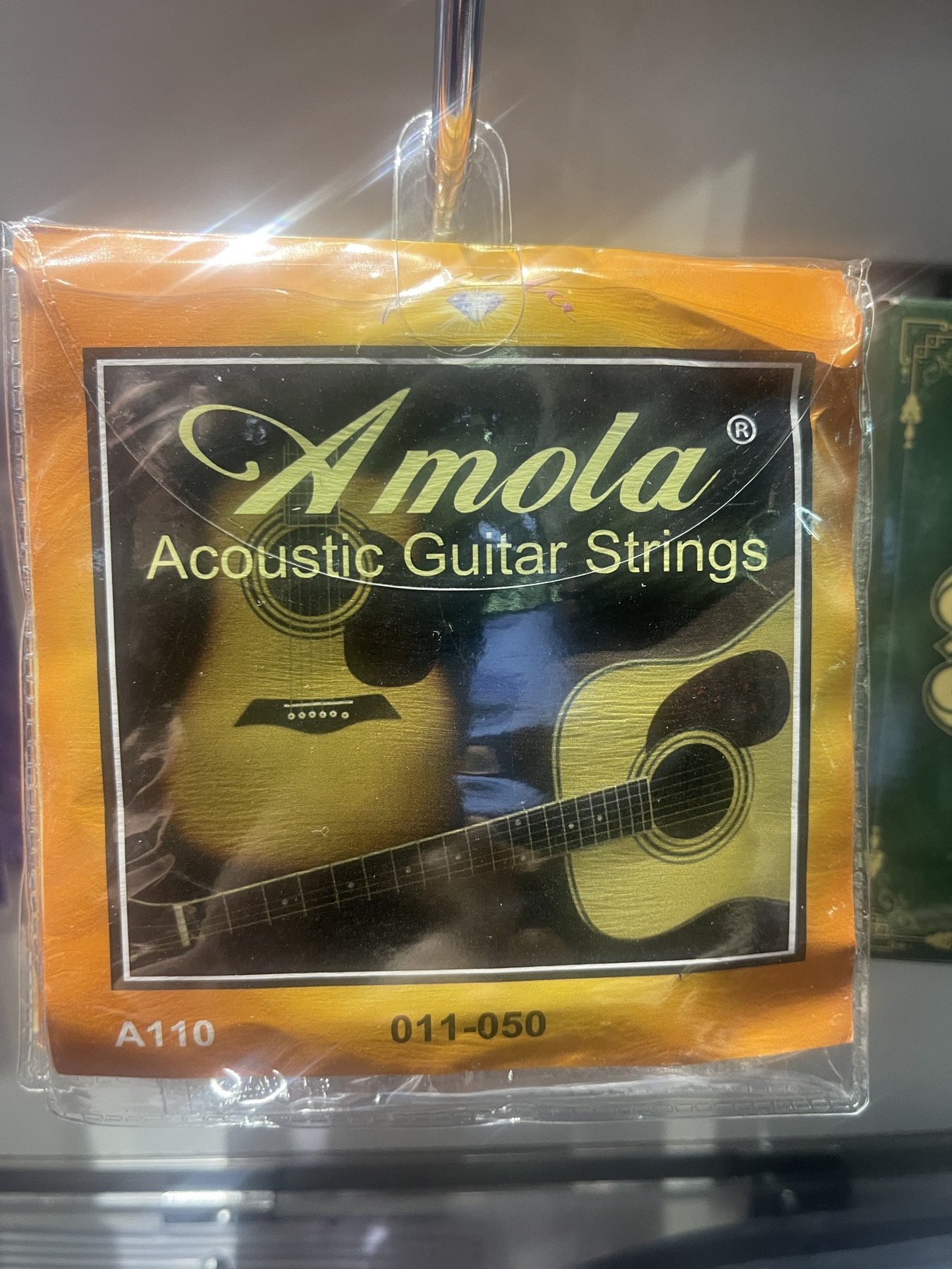 Струни для акустичної гітари Струни для акустичниї гітари Amola A110 Light (011-050)