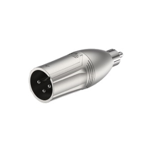 Разьем Переходник Roxtone RA2XMPM RCA male (папа) - XLR male (папа)