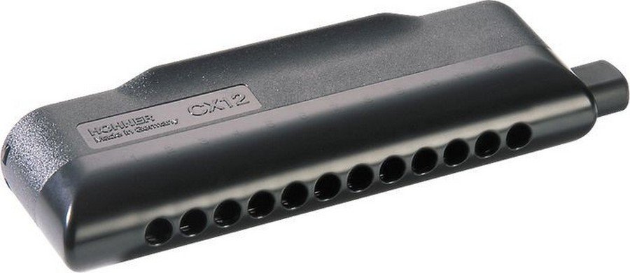 Губна гармошка Гарм. Hohner M754510 G CX 12 Black