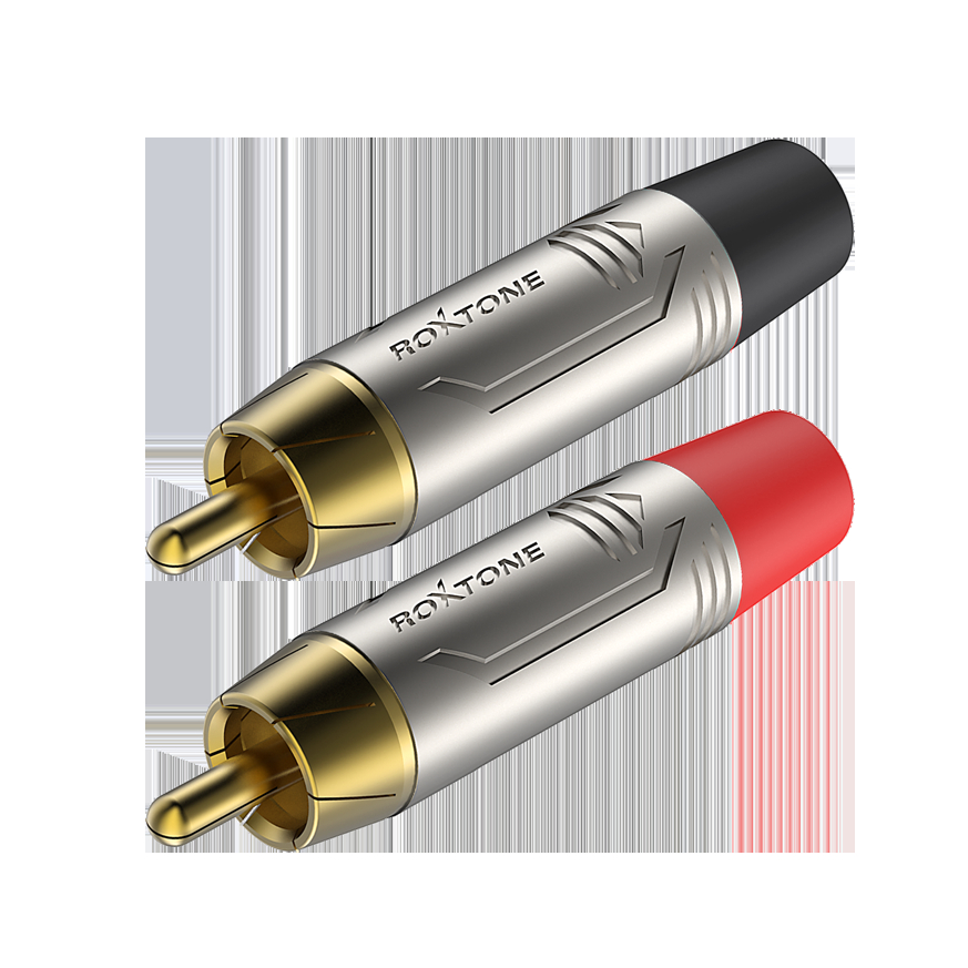 RF2C-NG RCA ROXTONE Роз&#039;єм тюльпан Позолочені контакти