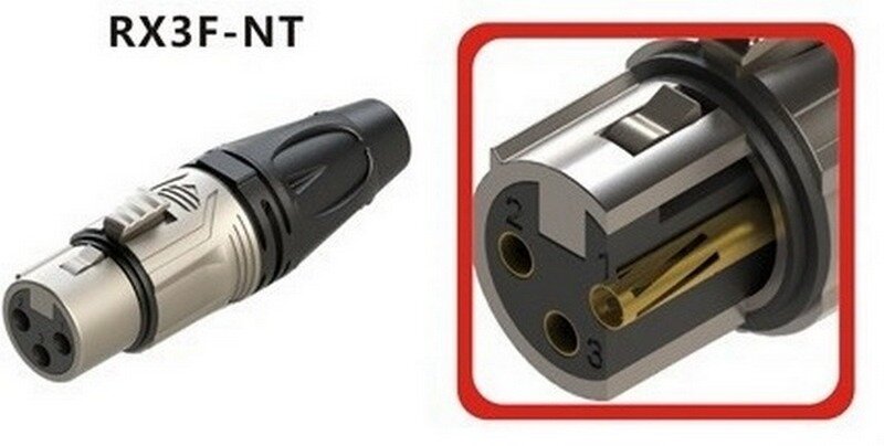 RX3F-NT ROXTONE роз'єм: XLR 3-pin female (мама)