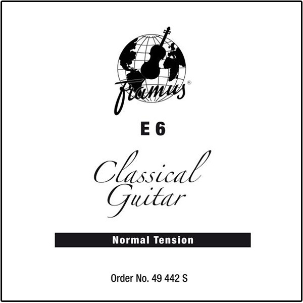 6-ая струна для классической гитары FRAMUS 49443S Струна 6-а