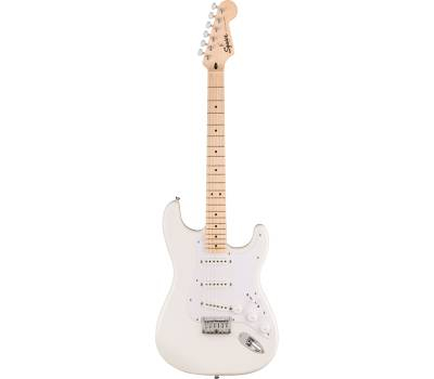 Электрогитара SQUIER BY FENDER SONIC STRATOCASTER HT MN ARCTIC WHITE Электрогитара