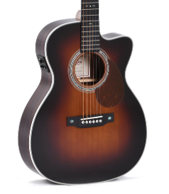 Акустическая гитара Гітара ак. Sigma 1 Series OMTC-1E-SB (Fishman Presys II)