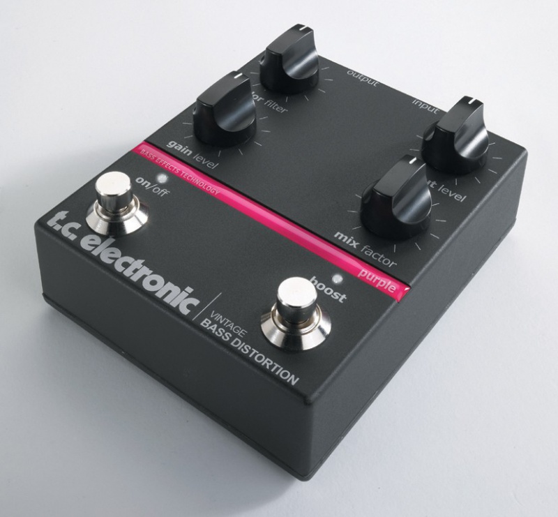t.c.electronic Vintage Bass Distortion Pedal